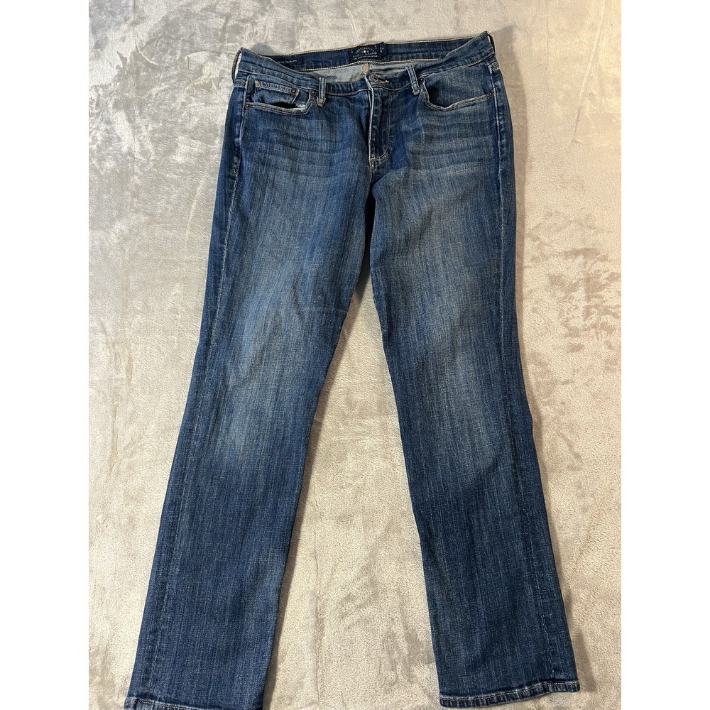 Lucky Brand Jeans‎ Womens 12/31 A  Blue Tag Straight Sweet n Straight